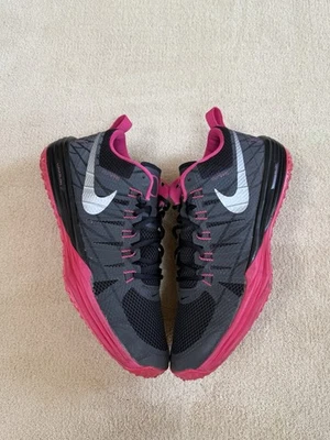 Nike Oregon Ducks Lunar TR1 11.5 654283-006 Think Pink Kay Yow Breast Cancer - Image 1 of 4