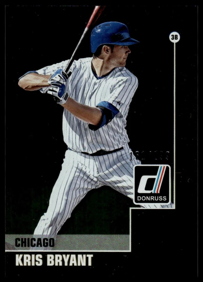 2015 Donruss #40 Kris Bryant Donruss Preferred Gold #/299 - Image 1 of 2