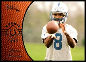 1996 Select Marvin Harrison Indianapolis Colts #160 Rookie Wide Receiver NFL  - Picture 1 of 2