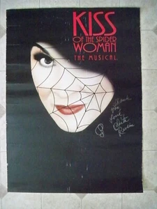 KISS OF THE SPIDER WOMAN Autographed Poster CHITA RIVERA 1993 - Picture 1 of 2