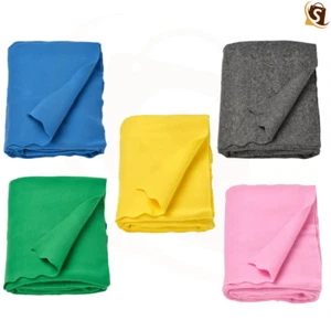 Ikea Super Soft Polyester Blanket Sofa Bed Fleece Large Reversible Travel Throw - Picture 1 of 21