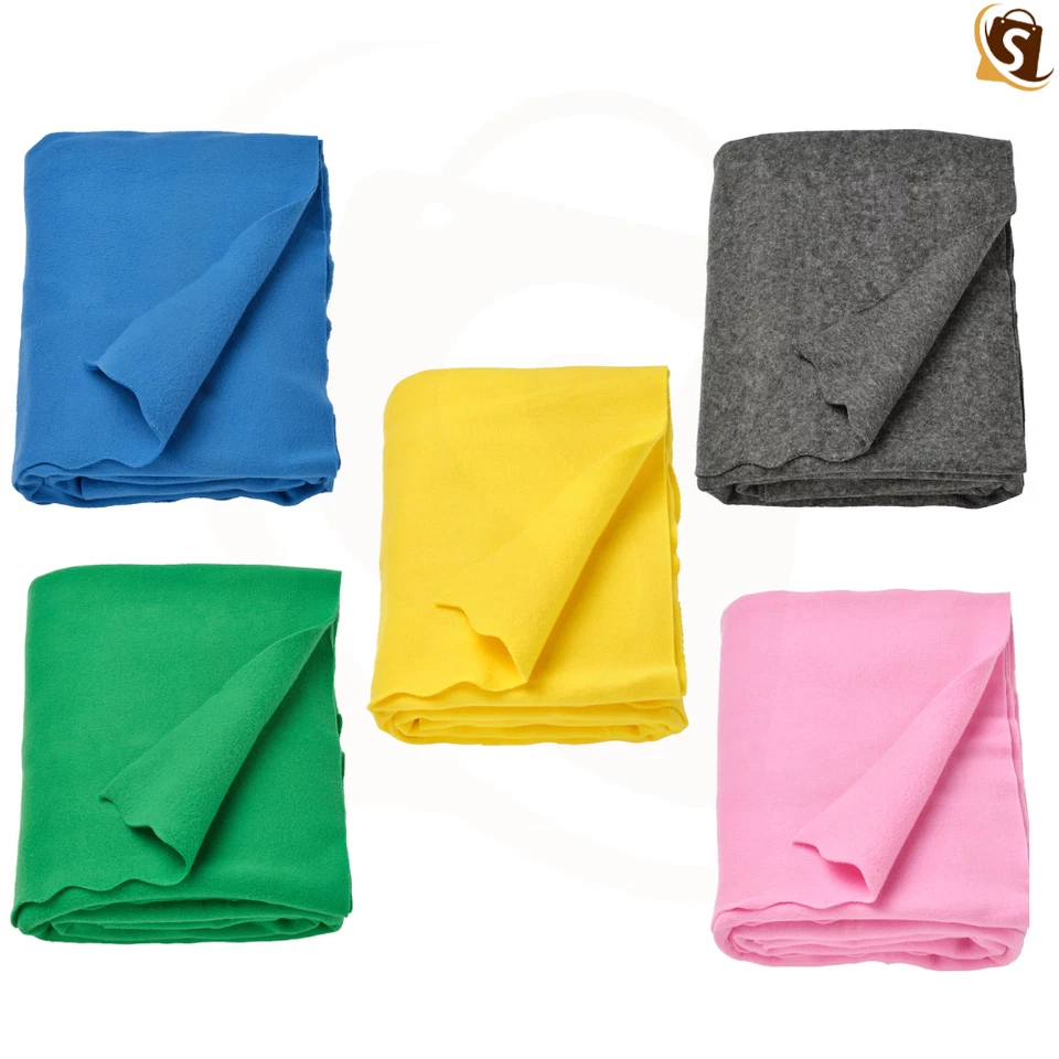 Ikea Super Soft Polyester Blanket Sofa Bed Fleece Large Reversible Travel Throw - Image 1 of 1