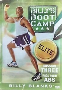 Billy's Boot Camp: Elite Mission Three - Rock Solid Abs - DVD NEW FREE SHIPPING