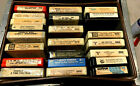 ~Vintage~ 8-Track Country and Western Collection With Case
