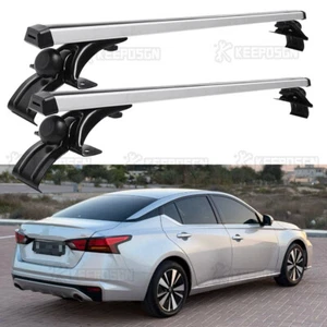 Top Roof Rack Cross Bar Aluminum Cargo Luggage Carrier For Nissan Altima Sedan - Picture 1 of 11