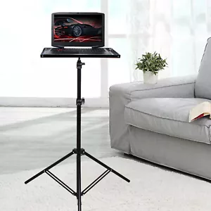Supporto treppiede proiettore portatile regolabile alto 27" a 74" supporto attrezzatura DJ US - Foto 1 di 13