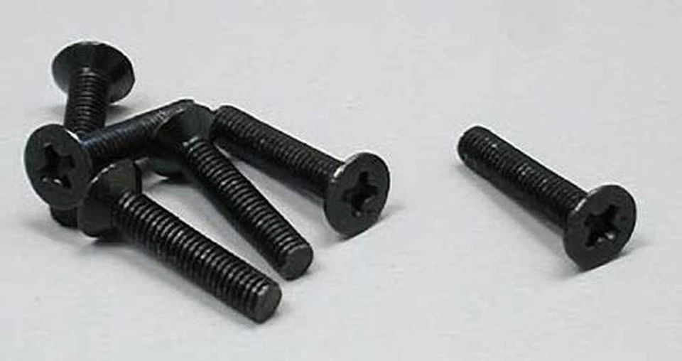 Z529 Flat Head Screw M3x15mm (6) ETS Hobby Shop - Image 1 of 1