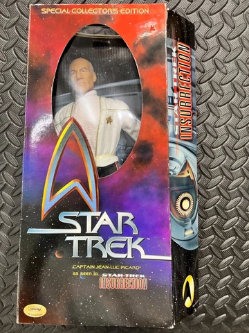 STAR TREK INSURRECTION CAPT JEAN-LUC PICARD 12” FIGURE PLAYMATES Patrick Stewart Cover