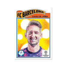 Topps UCL Living Set - Card 380 - Luuk De Jong - FC Barcelona