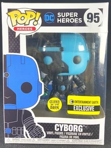 *GREAT PRICE* Pop Cave 2017 VAULTED - DC SUPER HEROES: CYBORG GLOWS-IN-THE-DARK - Picture 1 of 11