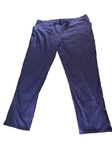 Scrub Star Unisex Scrub Bottom Pants Drawstring 3XL Navy Blue Scrubs - Picture 1 of 4