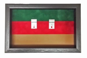 Royal Tank Regiment Medal Display Case. Black Frame - Picture 1 of 4