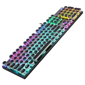 HP GK400Y RGB Mechanical Gaming Keyboard | Backlit | Full-Size | Auto Sleep - Picture 1 of 2