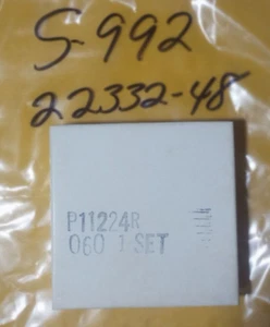 Harley-Davidson NOS 36 & up 61"" 74"" Set anelli pistone valvola laterale P11224R 060 S992 - Foto 1 di 8