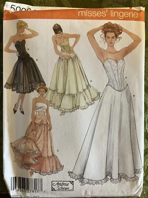 Simplicity 5006 - Size 6-8-10-12 - NIP - Misses Lingerie - Waist 32.5-36 - OOP - Image 1 of 2