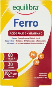 Integratori Alimentari, Ferro Con Acido Folico + Vitamina C Integratore a Base A - Foto 1 di 7