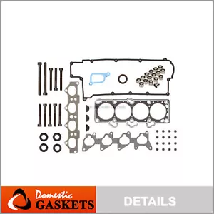 Head Gasket Set Bolts Lifters Fit 96-01 Hyundai Tiburon Elantra G4GM G4GF - Picture 1 of 12
