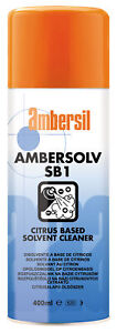 Ambersil 31598 Sb1 Ambersolv Lösungsmittelreiniger auf Zitrusbasis 400 ml 3er-Pack