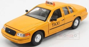 1:24 Welly Ford USA Crown Victoria 1999 Taxi Yellow WE22082T - Bild 1 von 2