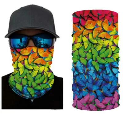 American Flag Balaclava Face Mask Gaiter Neck Biker Bandana Winter Sport SPF40 - Image 1 of 2