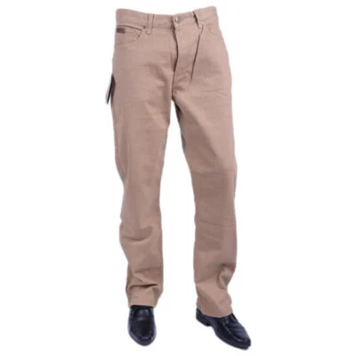 FARAH CLASSIC Mens Trousers Regular Fit Stretch Cotton Casual Twill Smart Pants