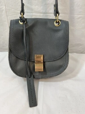 Bandolera Swingpack de cuero Abercrombie & Fitch Foto 1 de 4