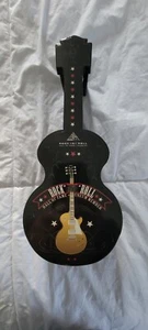 MINI GIBSON LES PAUL 2007 CAJA DE MUSEO DE ROCK AND ROLL DORADO SALÓN DE LA FAMA - Imagen 1 de 4