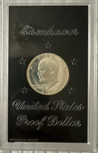 1974 Eisenhower United States Proof Dollar  Pre Owned (J327) - Picture 1 of 8