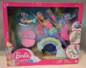 Barbie Dreamtopia MERMAID KINDERZIMMER SPIELSET und Puppen Merbaby EXKLUSIV Rarität - Bild 1 von 9