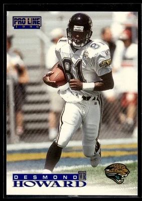 1996 Pro Line Desmond Howard Jacksonville Jaguars #144 - Image 1 of 2