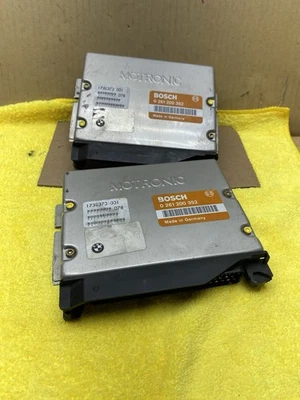 Par de módulos ECU motor BMW E32 E31 7 8 SERIE 750i 850Ci 0261200352 / 1736370 Foto 1 de 4