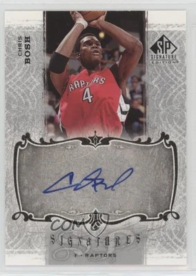 2006-07 SP Signature Edition Signatures Chris Bosh #SPS-BO Auto HOF - Image 1 of 2