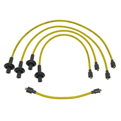Taylor Cable 74491 Yellow 8mm Spiro-Pro Spark Plug Wires for Type 1 Beetle - Image 1 of 4