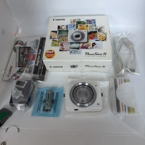 Canon PowerShot N Digital Camera 12MP WiFi Flip Touchscreen New In Box. Rare - Picture 1 of 9