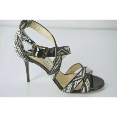 Sandalias de tacón alto con tiras al tobillo Jimmy Choo Louise talla 35,5 NUEVAS para mujer talla $750 Foto 1 de 4