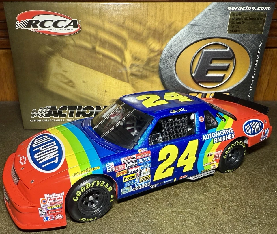 1993 Jeff Gordon Dupont ‘Rookie of the Year’ 1/24 ACTION Elite - Image 1 of 4