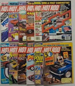 Hot Rod Magazine 1987 Full Year Lot Set Of 12 Issues Like New-Very Goo Condition - Bild 1 von 18