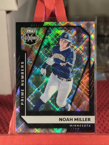2021 Panini Elite Extra Edition - Noah Miller No.36 Prime Numbers #048/185 (RC) - Picture 1 of 6