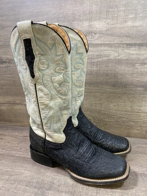 Roper Genuine Ostrich 6501 Square Toe Boots Western ￼ Embroidered Womens Size 7 - Image 1 of 4