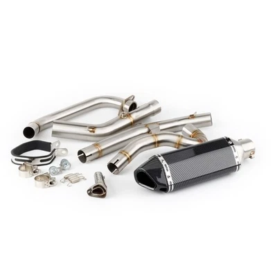 For Suzuki V-Strom DL650 2017-2024 Exhaust Pipe With Header Link Pipe Slip-on Foto 1 de 3