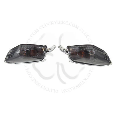 Rear Turn Signal NoCut For Kawasaki Ninja ZX 10R ZG 14 Euro Light Blinker Smoke - Image 1 of 4