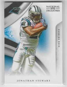 2009 Playoff National Treasures #15 JONATHAN STEWART Panthers /99 - Picture 1 of 2