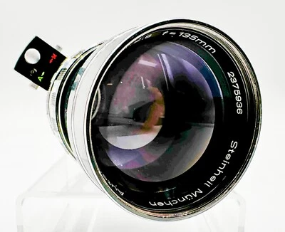 Exakta Mount Steinheil Munchen Auto S Tele Quinar 135mm f/2.8 Lens & Cap RARE - Image 1 of 4