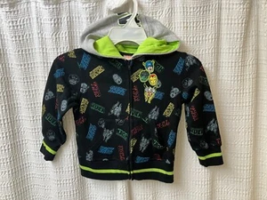 Marvel Boys Size4T Full Zip Hooded Jacket Avengers Hulk Thor Ironman - Picture 1 of 6