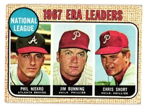 1968 Topps - #7 leader NL ERA - Foto 1 di 2