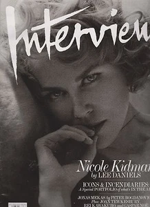 INTERVIEW FASHION MAGAZINE OCTOBER 2015, NICOLE KIDMAN, NEW NO LABEL. - Foto 1 di 3