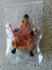 1988 Mattel Food Fighters Private Pizza Action Figure Loose Vintage . 