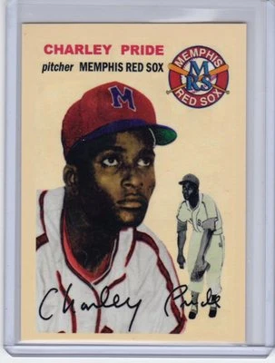 CHARLEY ORGULLOS MEMPHIS RED SOX NEGRA LEAGUE PERSONALIZADO ESTILO '54 #251 / CASI NUEVO+ ESTADO Foto 1 de 2