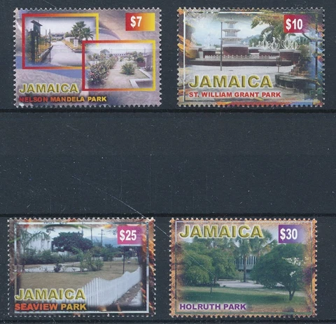 [BIN12022] Jamaica 1999 Parks good set of stamps very fine MNH Cover