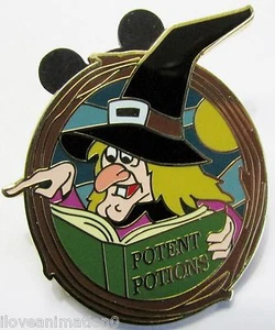 Disney DLR Where Evil Spells Are Always Broken Witch Hazel GWP Villains Pin - Picture 1 of 2